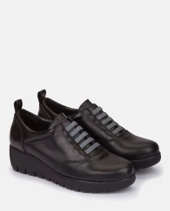 Zapato Plano Atenas 035 Negro