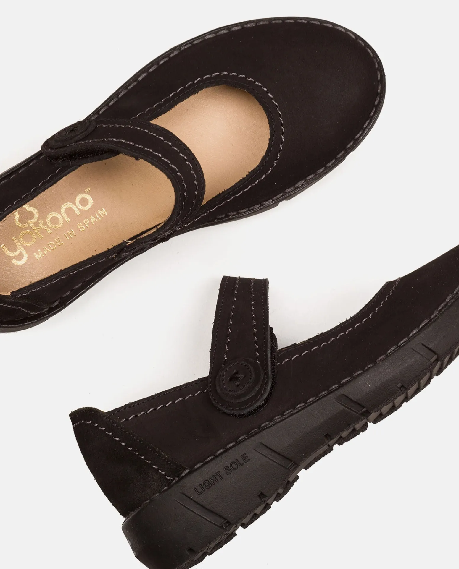 Zapato Plano Olba 005 Negro