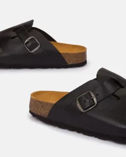 Zapato Plano Zueco 599 Negro